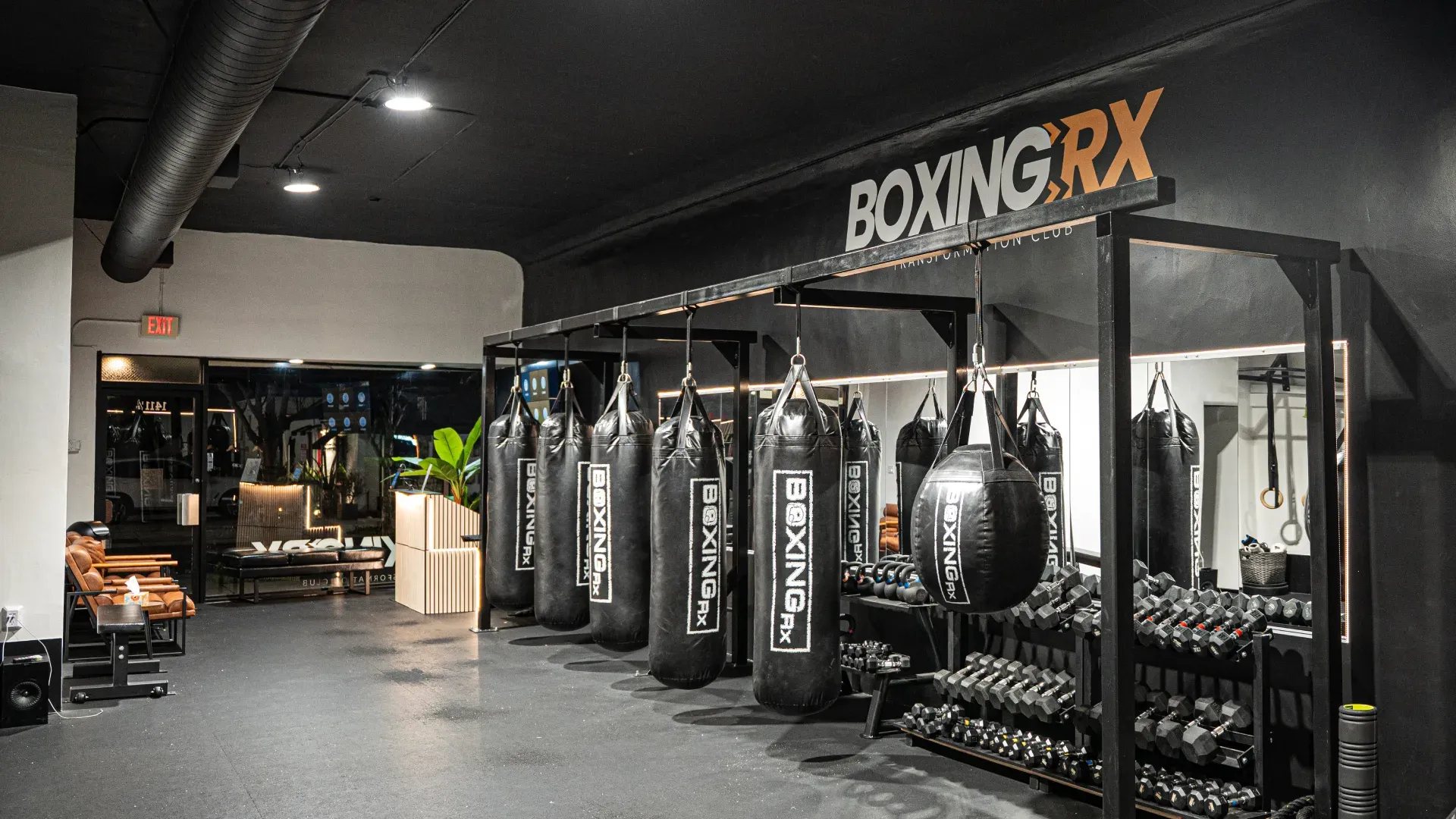 The BoxingRX gym floor
